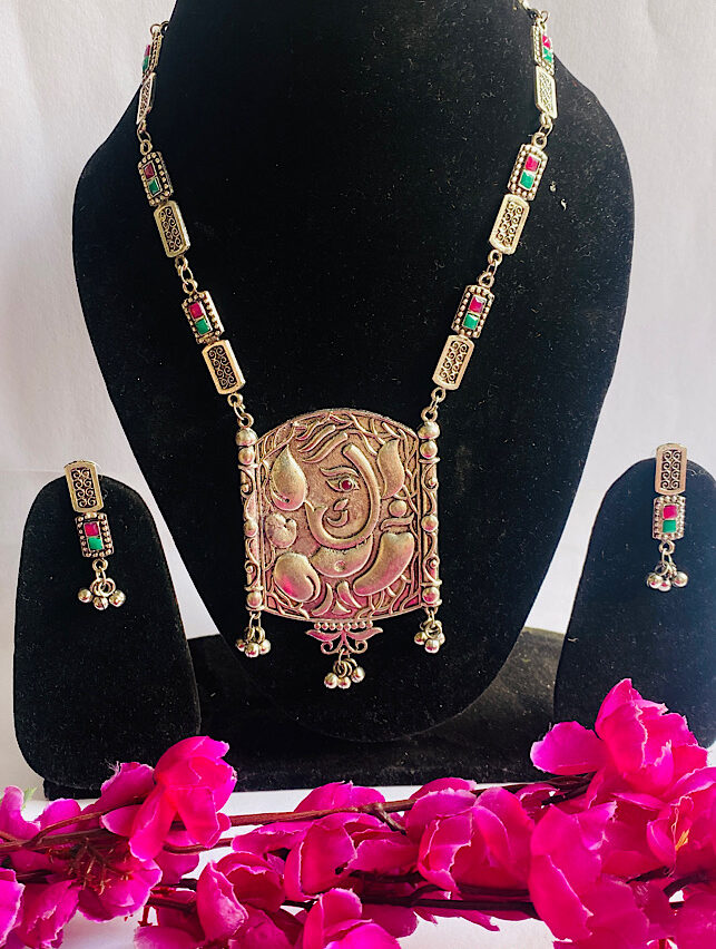 The Ganesha Namah Long Necklace