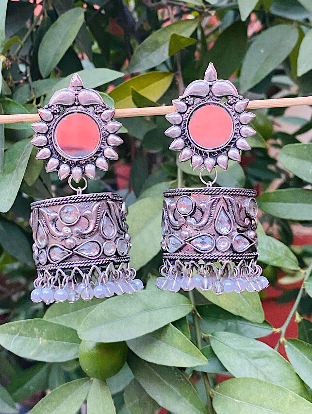 Forever Oxcidised – The Mirrorwork Jhumka