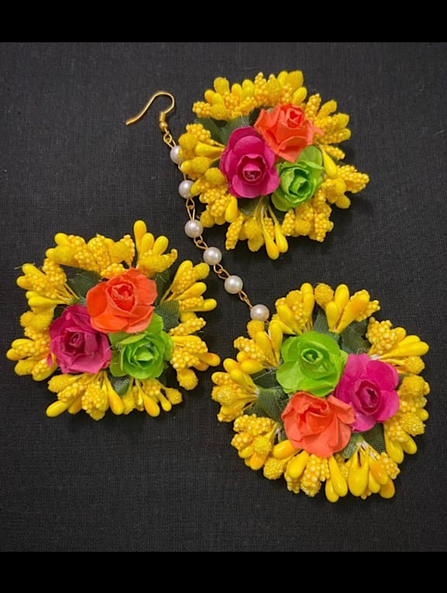 Shakuntala’s Floral – Joyful Floral Earings Set