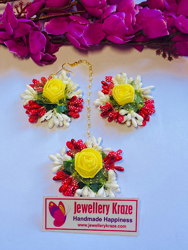 Shakuntala’s Floral – Idyllic Mulicolor Earings Set