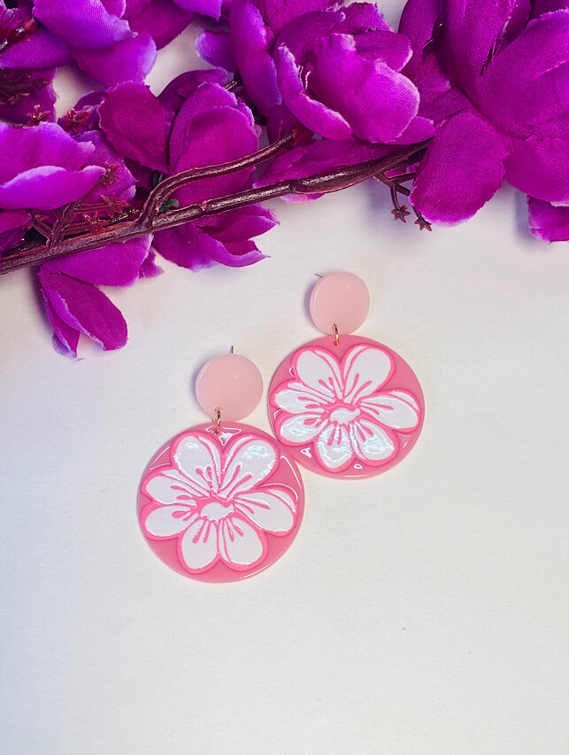 Funky Fashion – Cozy Pink Earings