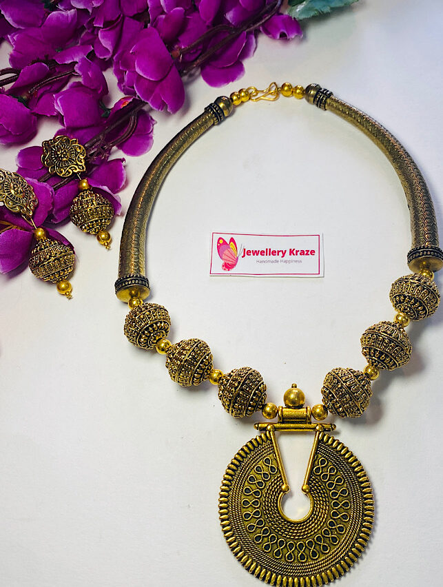 Tribal Handmade – Old Is Gold Necklace Set