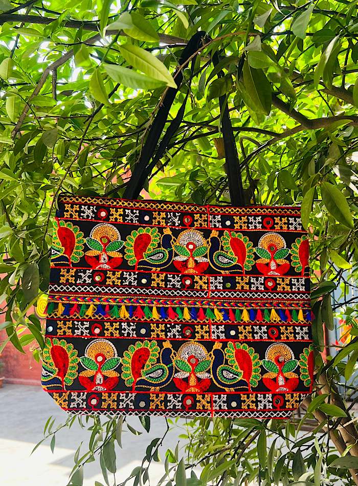 Guatemalan Huipil Weekender Bag – Spellbound Boutique