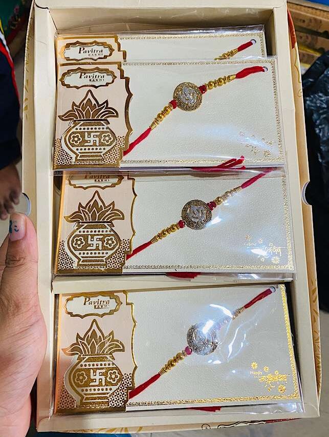 Silver Khanda- Bhai Rakhi