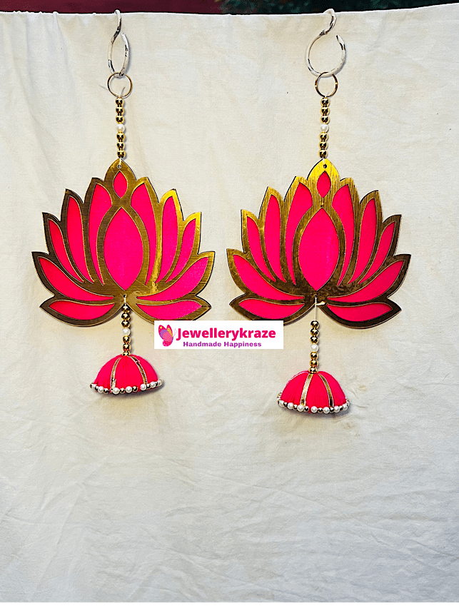 Pink Lotus Hanging – Set of 2